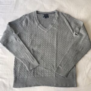 Tommy Hilfiger gray Cable-knit Sweater XL